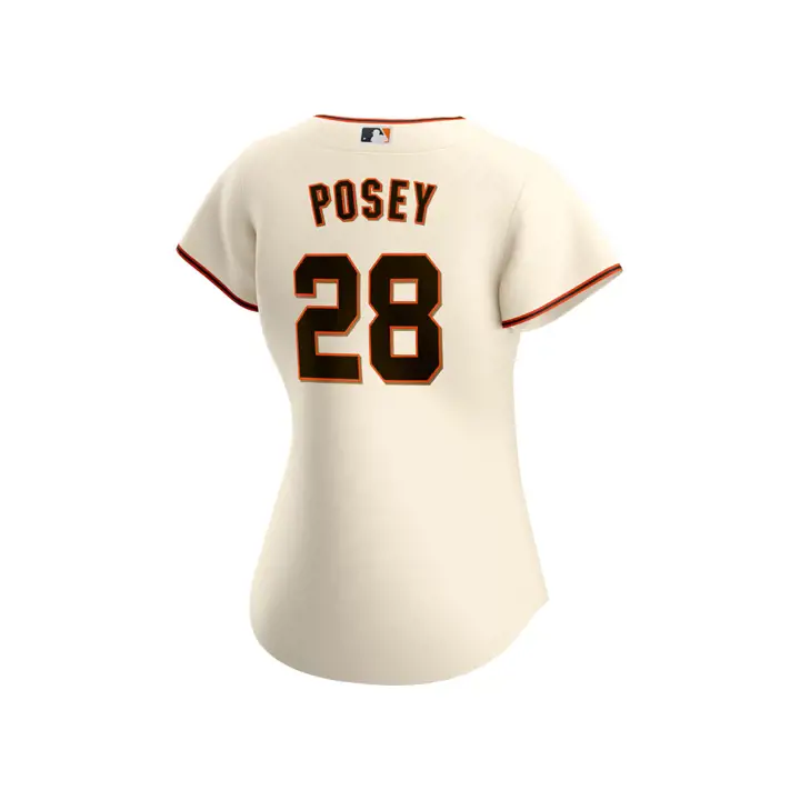 Maillot réplique officiel Buster Posey des Giants de la MLB pour femme