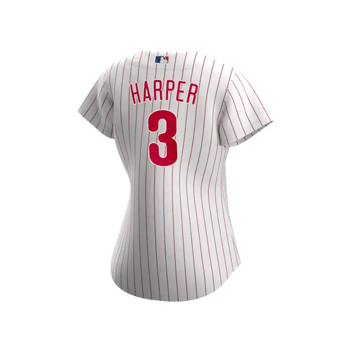 Maillot de supportrice officiel des Phillies MLB - Réplique Bryce Ha