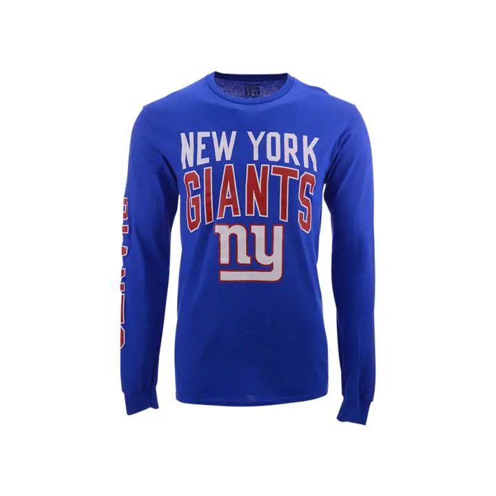 T-shirt à manches longues NFL Zone Read des New York Giants 19 rbl