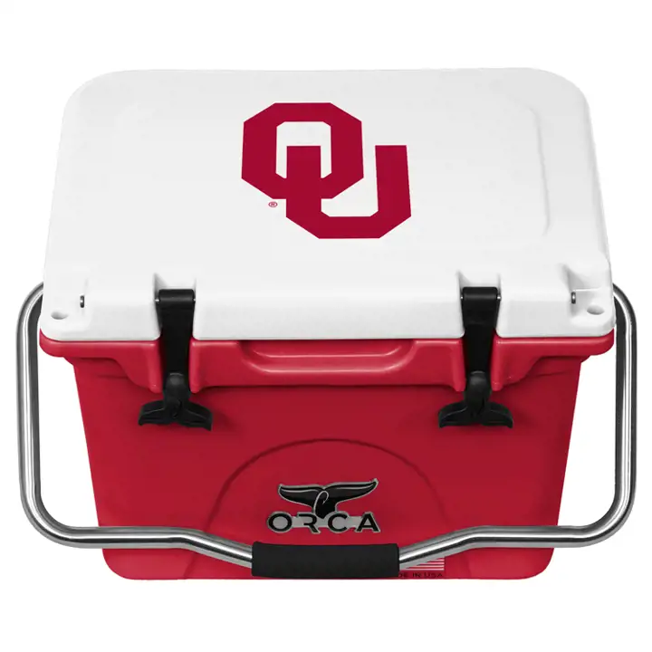 Glacière Oklahoma Orca 20 qt rouge/blanc