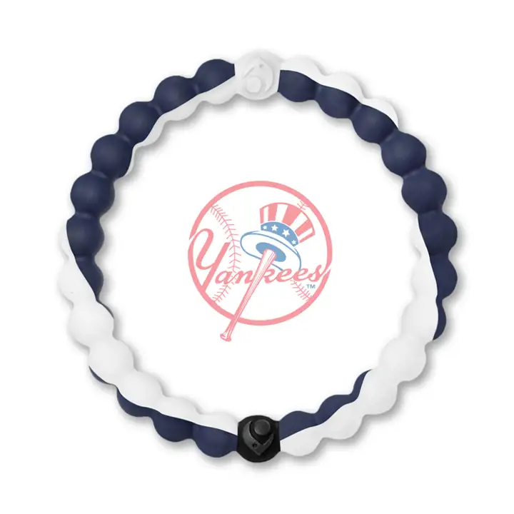 Bracelet Lokai New York Yankees bleu/blanc