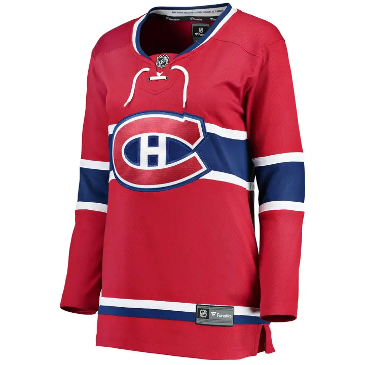 Maillot Breakaway Rouge LNH des Canadiens de Montréal pour Femme