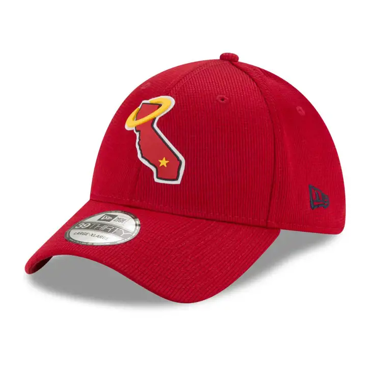 Casquette Anaheim Angels 2021 MLB Clubhouse 39THIRTY ROUGE