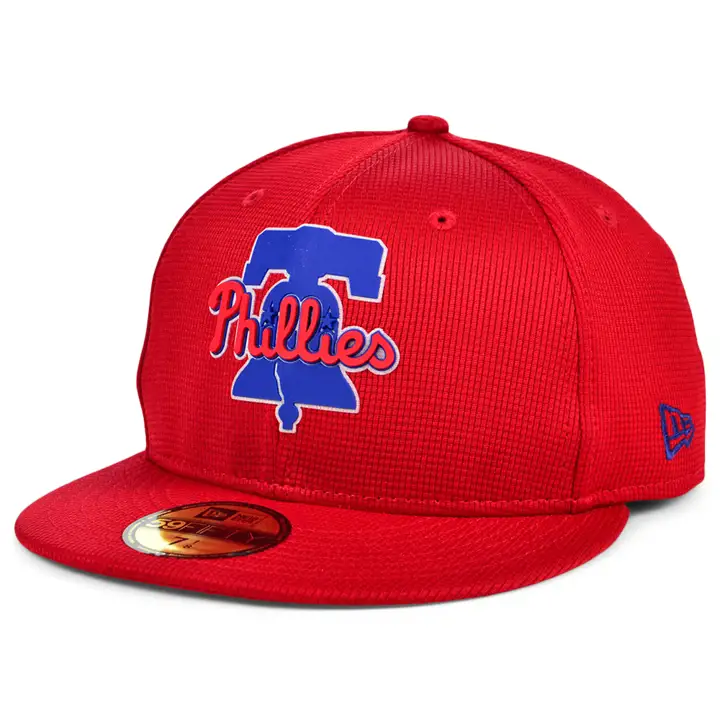 Casquette 59FIFTY MLB Clubhouse Philadelphia Phillies 2021 ROUGE