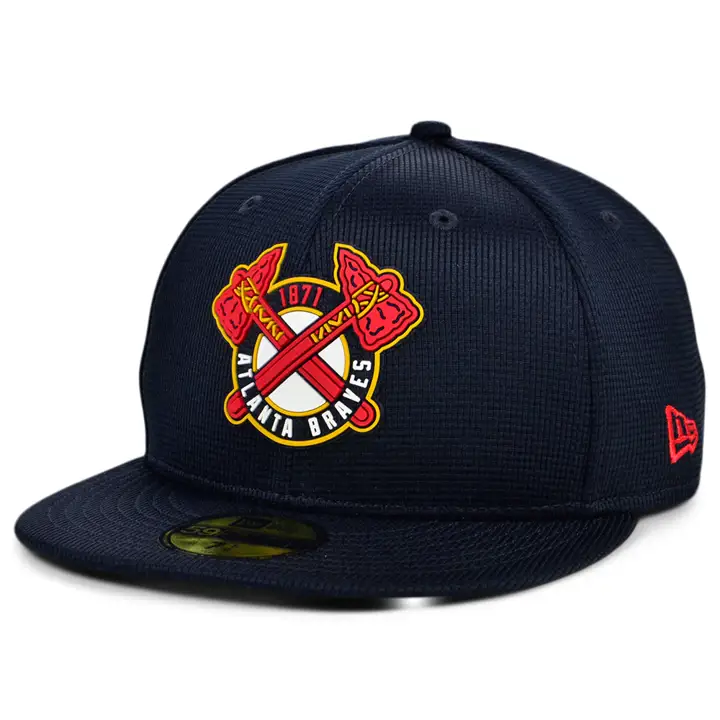 Atlanta Braves 2021 MLB Clubhouse Enfants 59FIFTY NAVY