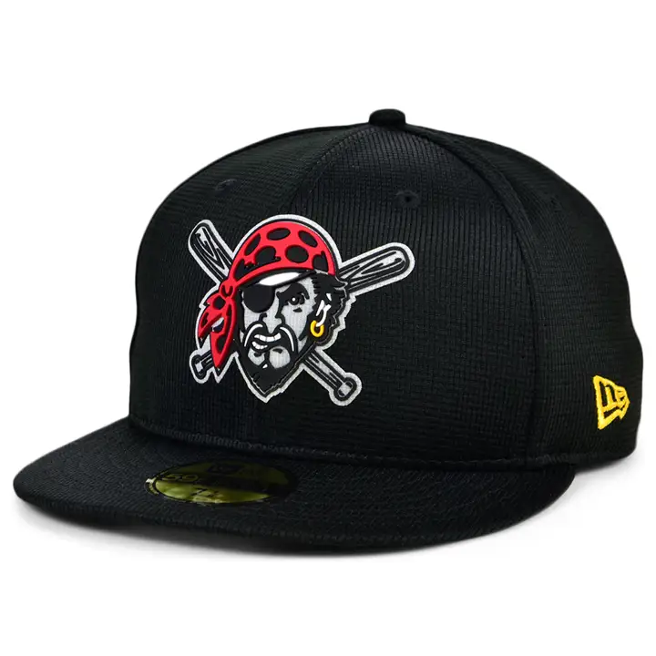 Pittsburgh Pirates 2021 MLB Clubhouse Kids 59FIFTY NOIR