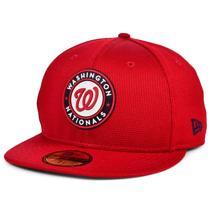 Washington Nationals 2021 MLB Clubhouse Kids 59FIFTY ROUGE