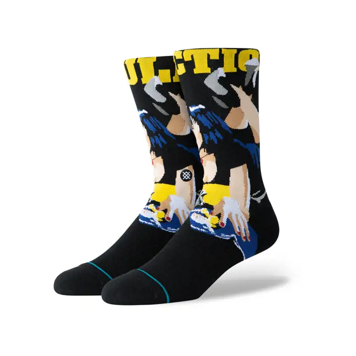 Chaussettes équipage Stance Pulp Fiction noir