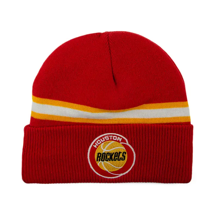 HOUSTON ROCKETS HWC RETRO STRIPE KNIT ROUGE