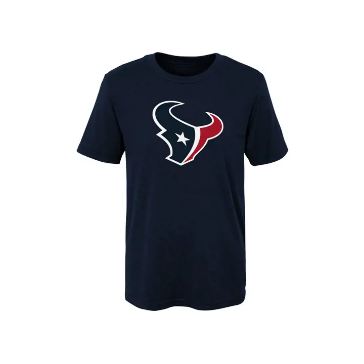 T-shirt marine Texans NFL logo principal enfant