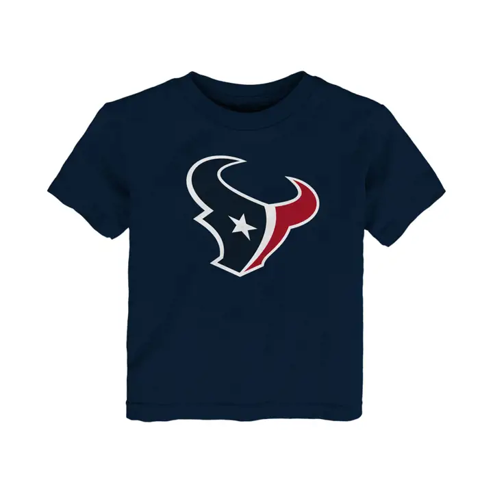 T-shirt bébé à logo principal NFL Texans 22 navy