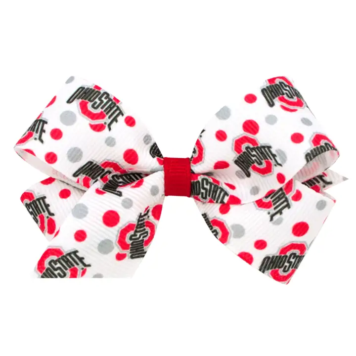 Nœud imprimé miniature des Ohio State Buckeyes