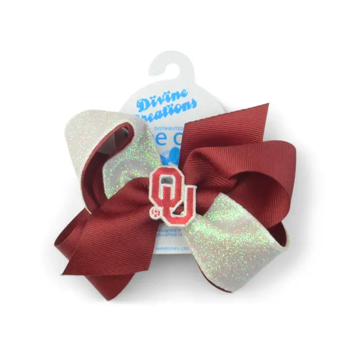 Nœud Glitz moyen Oklahoma Sooners