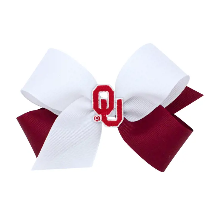 Nœud bicolore de taille moyenne des Oklahoma Sooners