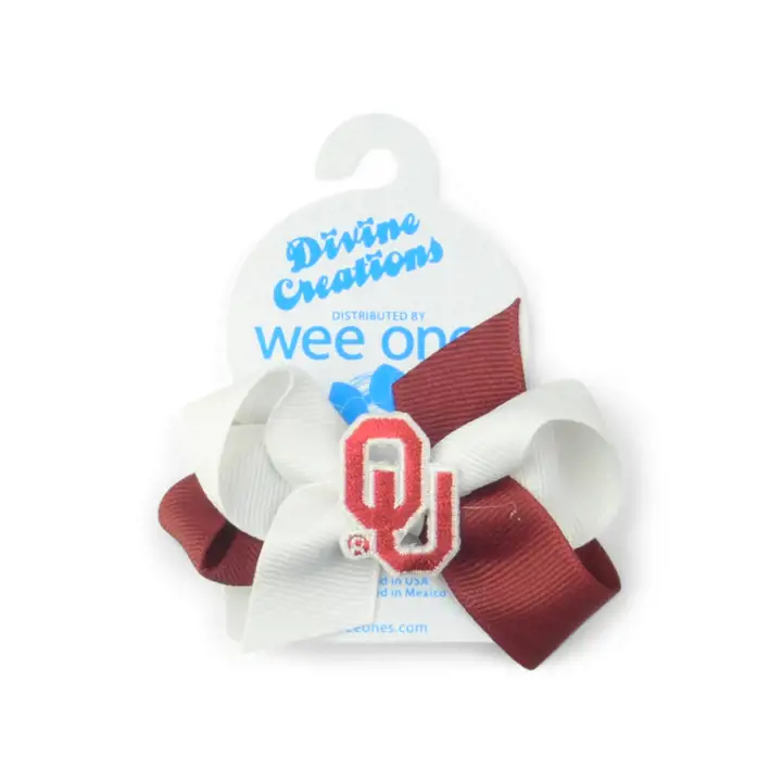 Nœud à deux tons mini Oklahoma Sooners