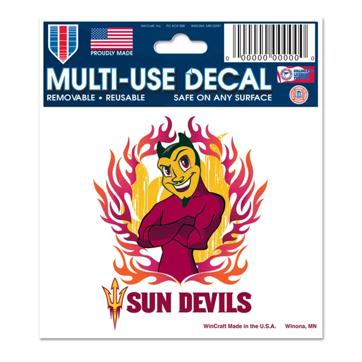 Arizona St Ultra Décalco #1 Fan ast