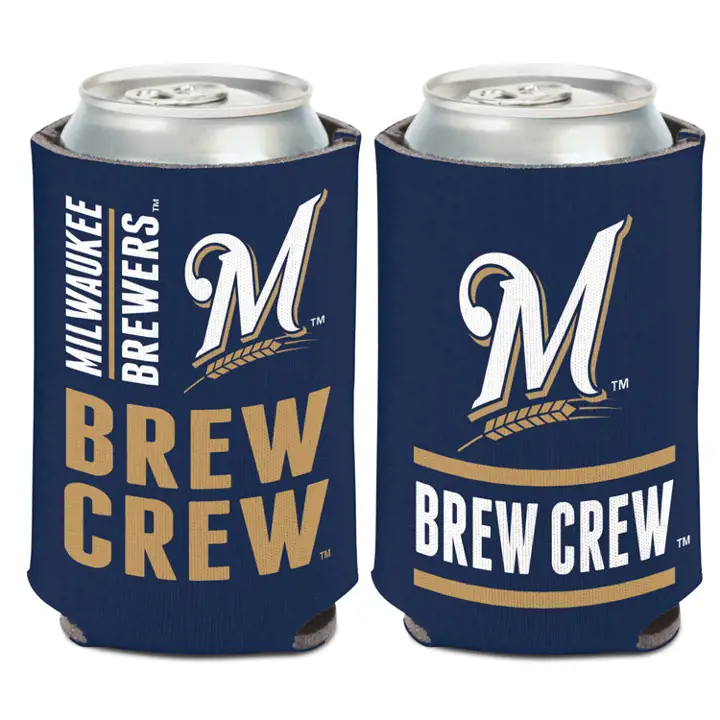 MILWAUKEE BREWERS Can Coozie ast 2