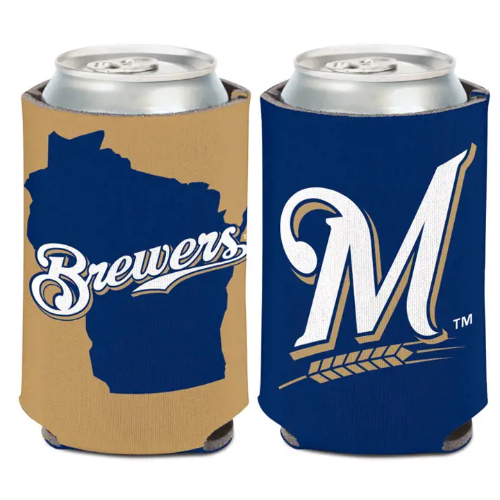 Coozie cannette MILWAUKEE BREWERS ast 3