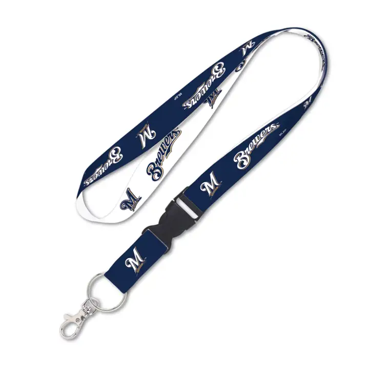 Cordon MILWAUKEE BREWERS avec boucle détachable