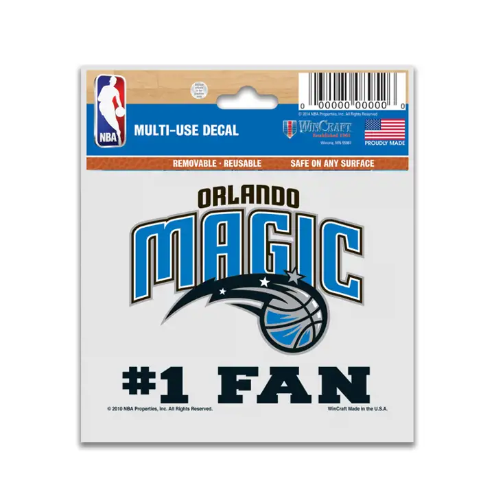 ORLANDO MAGIC Ultra Décalque #1 Fan ast