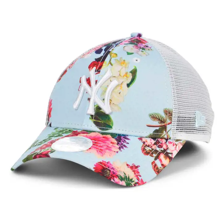 New York Yankees MLB Femme Floral 9Forty fwht