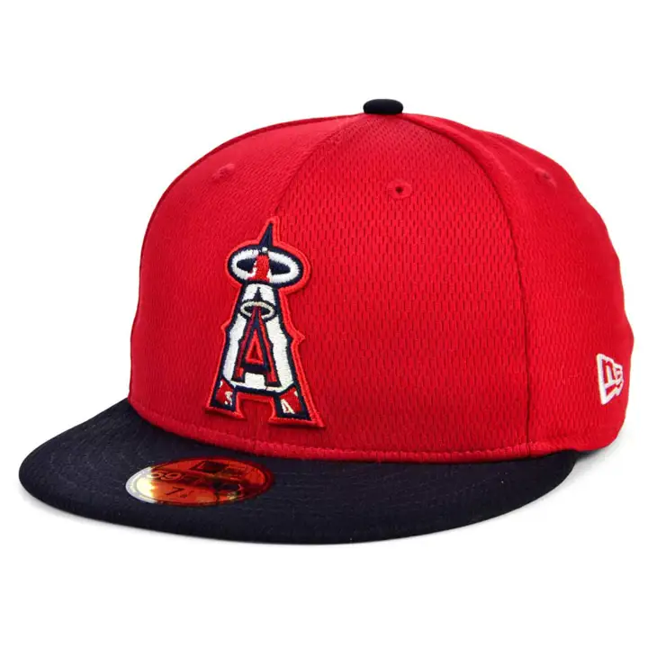 Casquette Anaheim Angels 2021 MLB Batting Practice 59FIFTY ROUGE/NOIR