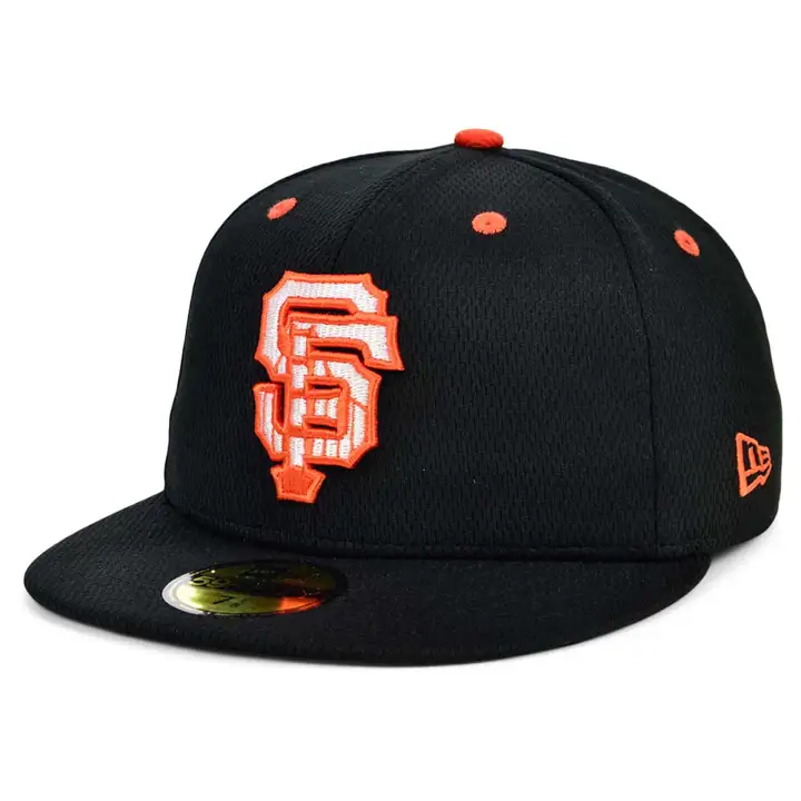 San Francisco Giants 2021 MLB Batting Practice 59FIFTY BLK