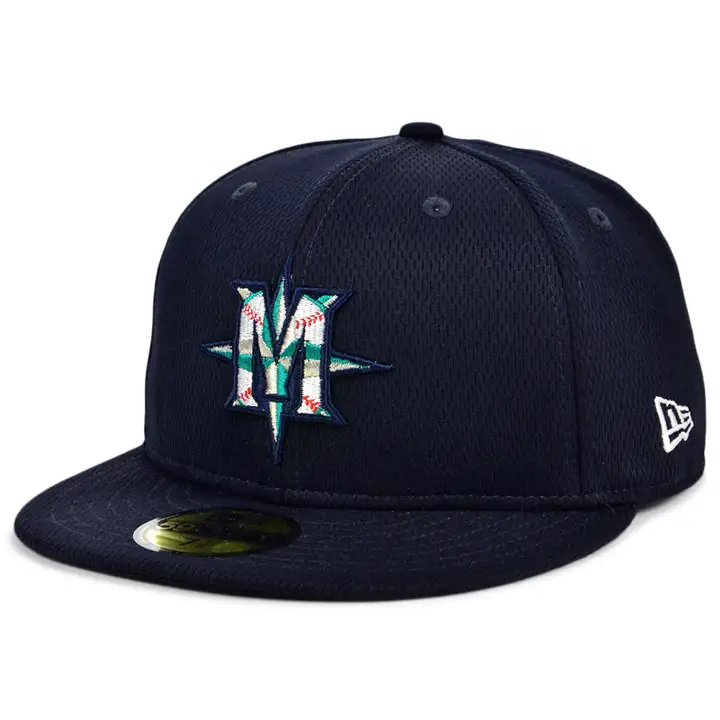 Seattle Mariners 2021 MLB Batting Practice 59FIFTY MARINE