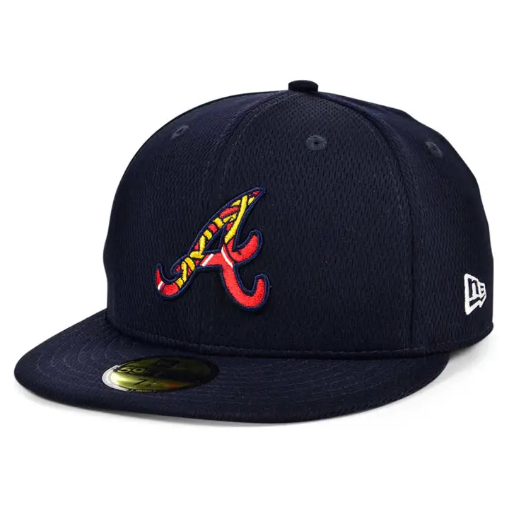 Atlanta Braves 2021 MLB Batting Practice Kids 59FIFTY MARINE