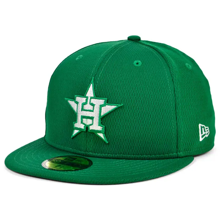Houston Astros MLB 2021 St. Patrick's Day 59FIFTY KGRN