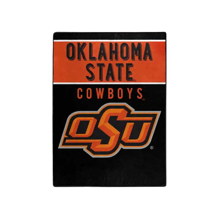 Jeté Raschel Ok State 60x80-Homeplate AST