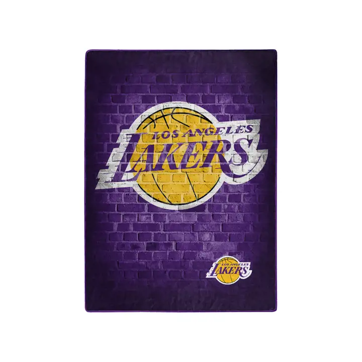 Plaid Raschel LAKERS 152x203 cm - Street AST