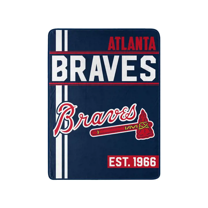 BRAVES MLB Micro Raschel 46x60 - Victoire AST