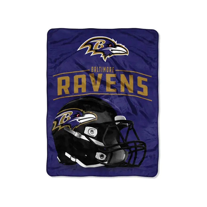 Ravens NFL Micro Raschel 46x60 - Franchise AST