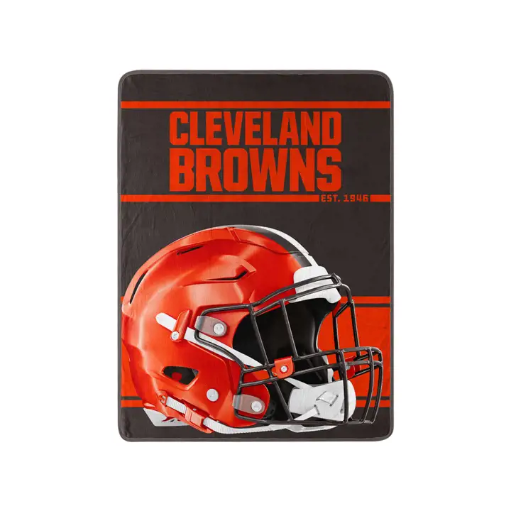 BROWNS NFL Micro Raschel 46x60 - RUN AST