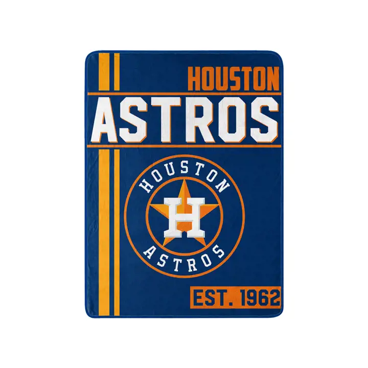 ASTROS MLB Micro Raschel 46x60 - Victoire à l'arraché Ast