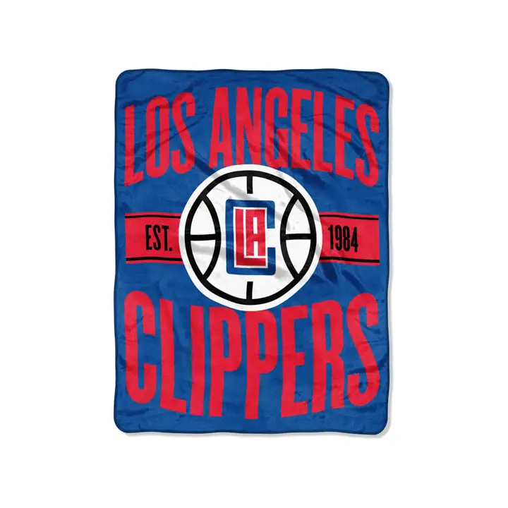 CLIPPERS NBA Micro Raschel 46x60 - Liquidation Ast