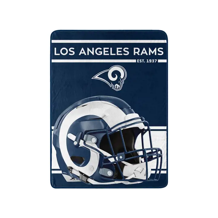 LA Rams NFL Micro Raschel 46x60 - RUN Ast