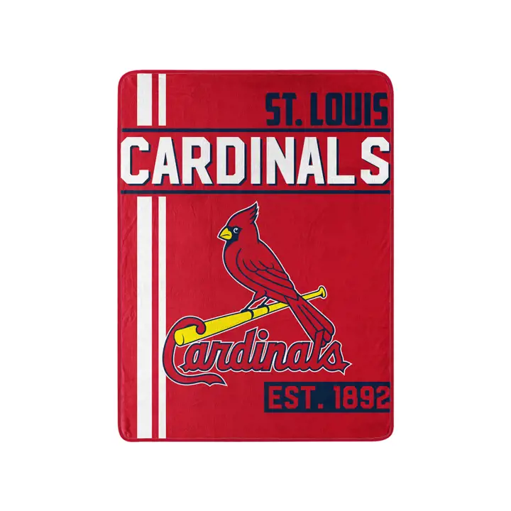 STL CARDS MLB Micro Raschel 46x60 - Victoire sur coup sûr