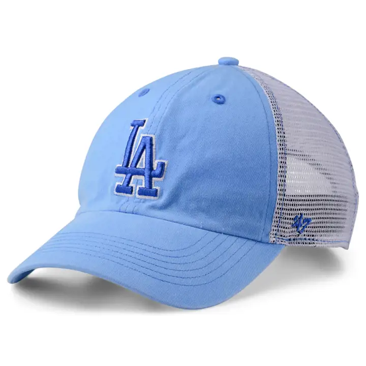 LOS ANGELES DODGERS MLB Casquette en maille « Boathouse » '47 Clean Up LBL