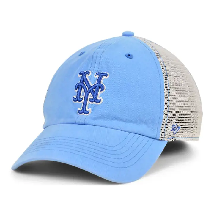 NEW YORK METS MLB Casquette filet Boathouse '47 Clean Up LBL