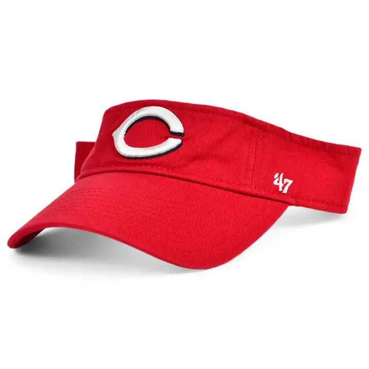 CINCINNATI REDS MLB '47 Clean Up Visor 20 ROUGE