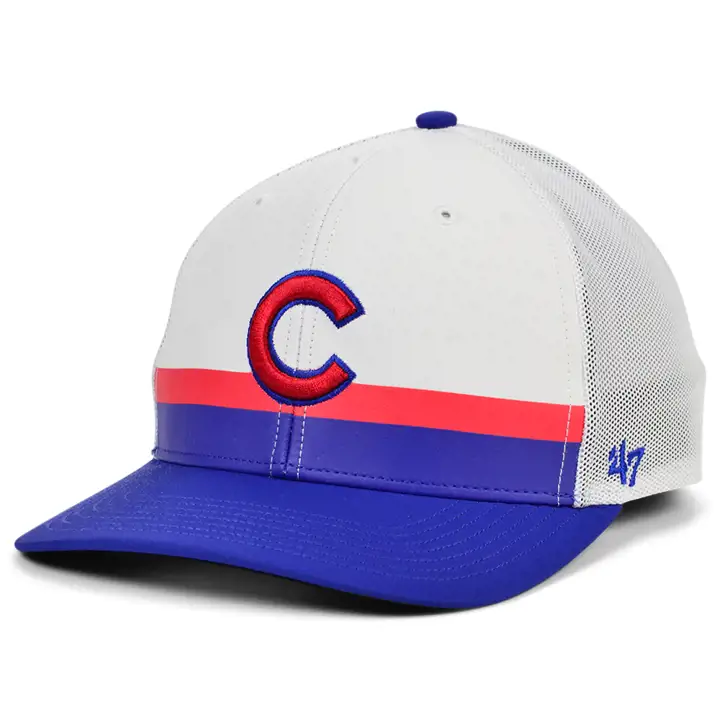 CHICAGO CUBS MLB Casquette '47 MVP DP BLANC