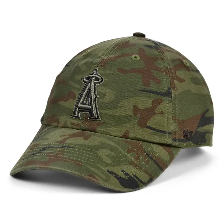 Casquette souple LA Angels MLB Regiment 47 Clean Up camouflage
