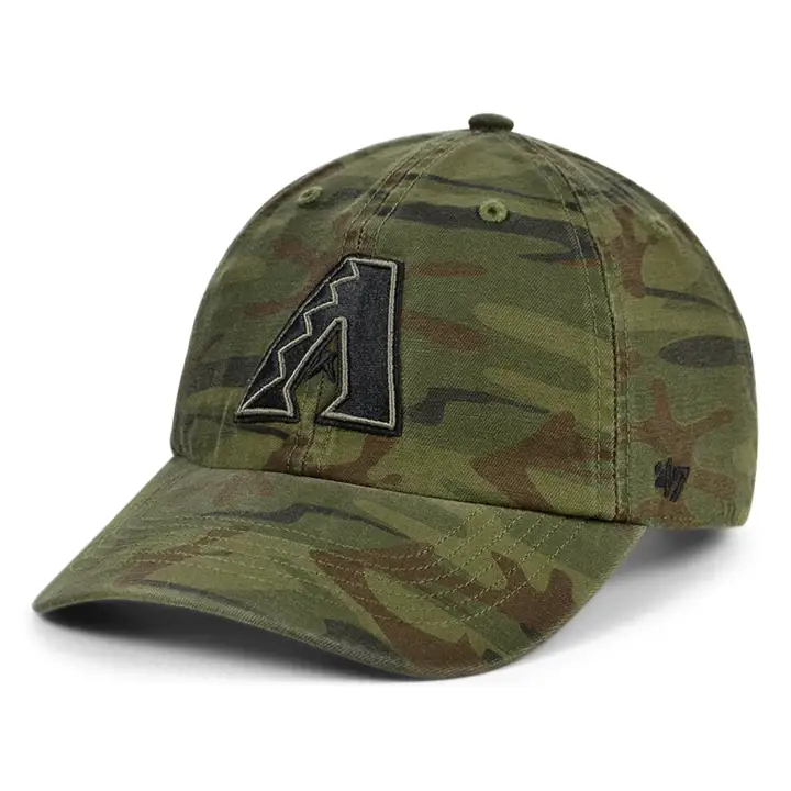 Casquette ARIZONA DIAMONDBACKS MLB Regiment 47 Clean Up WOODLAND