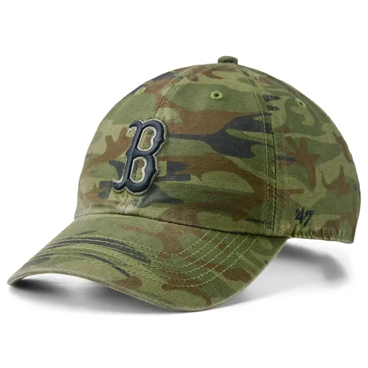 Casquette camouflage RED SOX MLB 47 Clean Up