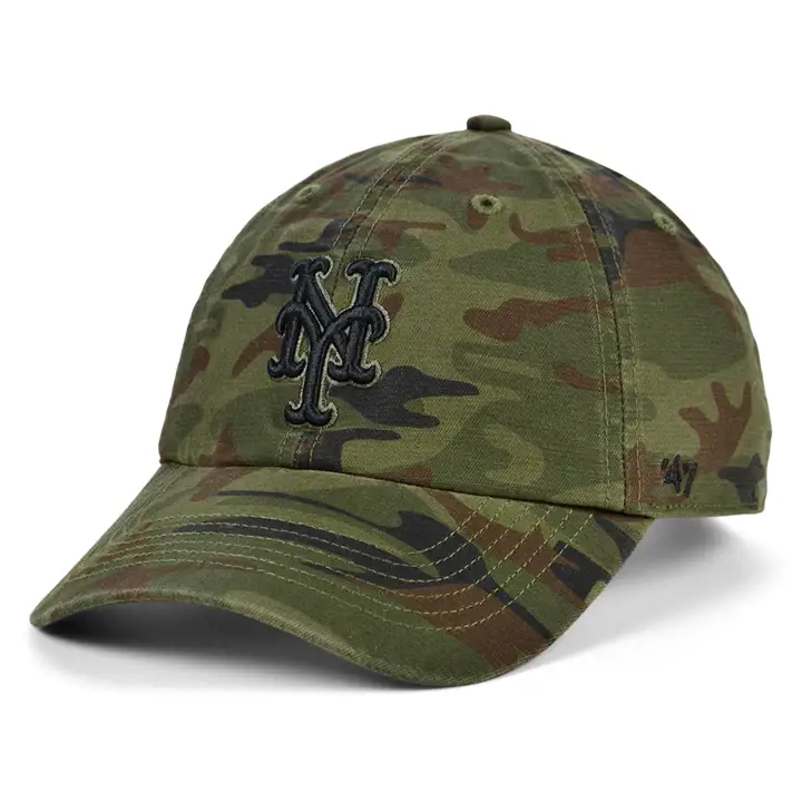 NEW YORK METS MLB Regiment 47 Clean Up CAMOUFLAGE