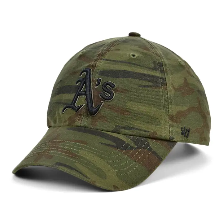 OAKLAND ATHLETICS MLB Regiment 47 Clean Up WOODLAND