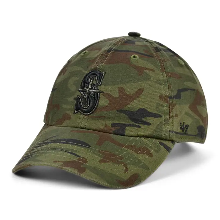SEATTLE MARINERS MLB Régiment 47 Clean Up WOODLAND