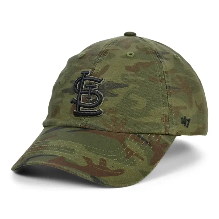 Casquette ajustée MLB 47 Brand Clean Up Woodland des ST. LOUIS CARDINALS